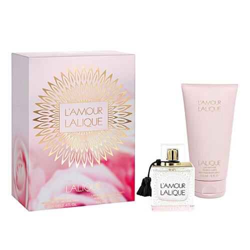 LALIQUE Coffret L'Amour - Lait + Eau de Parfum 7640111503415 LALIQUE Coffret L'Amour - Lait + Eau de Parfum 7640111503415